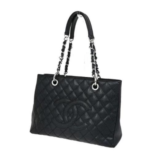 Chanel Vintage Pre-owned Laeder chanel-vskor Black, Dam