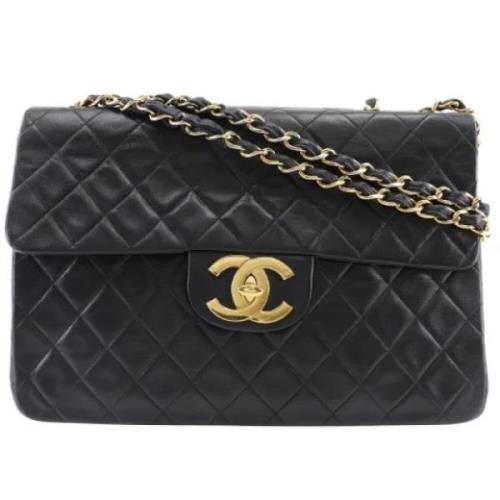 Chanel Vintage Pre-owned Laeder chanel-vskor Black, Dam