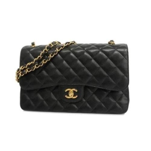 Chanel Vintage Pre-owned Laeder chanel-vskor Black, Dam