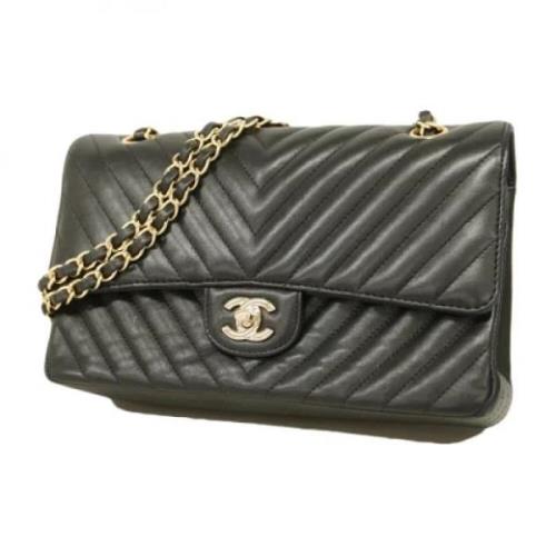 Chanel Vintage Pre-owned Laeder chanel-vskor Black, Dam