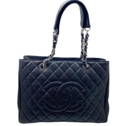 Chanel Vintage Pre-owned Laeder chanel-vskor Black, Dam