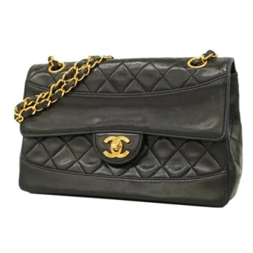 Chanel Vintage Pre-owned Laeder chanel-vskor Black, Dam