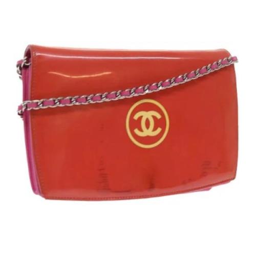 Chanel Vintage Pre-owned Laeder chanel-vskor Orange, Dam