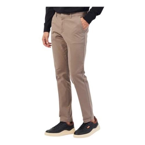 Hugo Boss Beige Chinos Slim Fit Beige, Herr