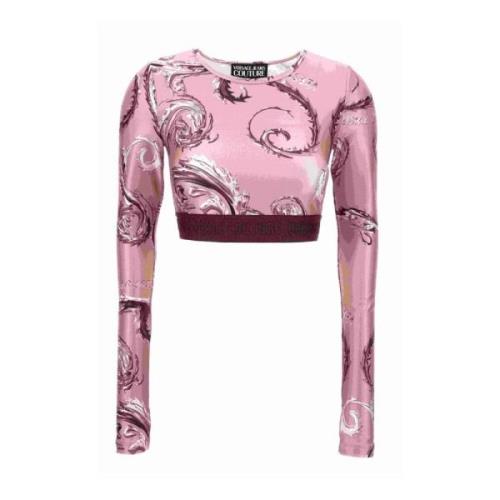 Versace Jeans Couture T-shirts och Polos Pink, Dam