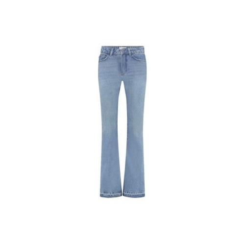 Fabienne Chapot Pleunie Bootleg Denim - Flared Leg Jeans Blue, Dam