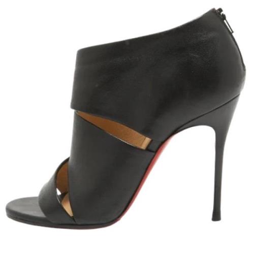 Christian Louboutin Pre-owned Pre-owned Laeder klackskor Black, Dam