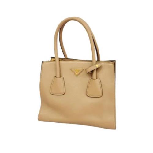 Prada Vintage Pre-owned Laeder prada-vskor Beige, Dam