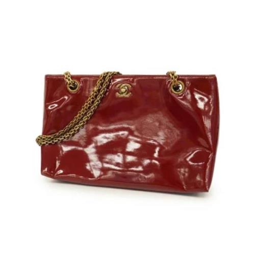 Chanel Vintage Pre-owned Laeder chanel-vskor Red, Dam