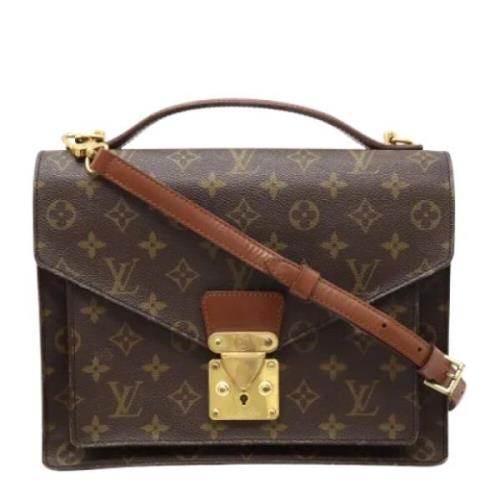 Louis Vuitton Vintage Pre-owned Canvas louis-vuitton-vskor Brown, Herr