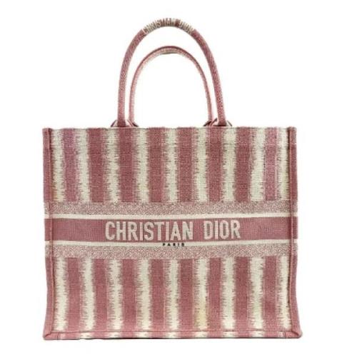 Dior Vintage Pre-owned Canvas dior-vskor Pink, Dam