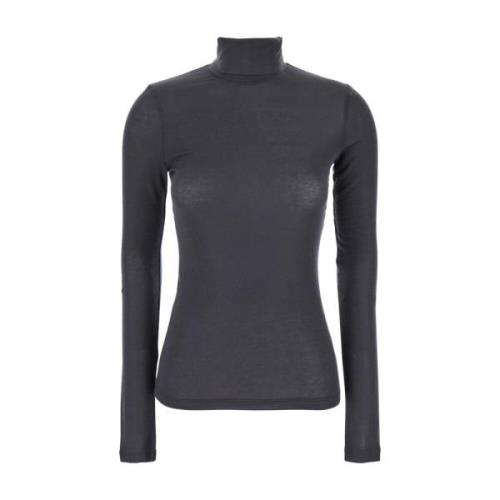 Agolde Grå Pascale Turtleneck Sweater Gray, Dam