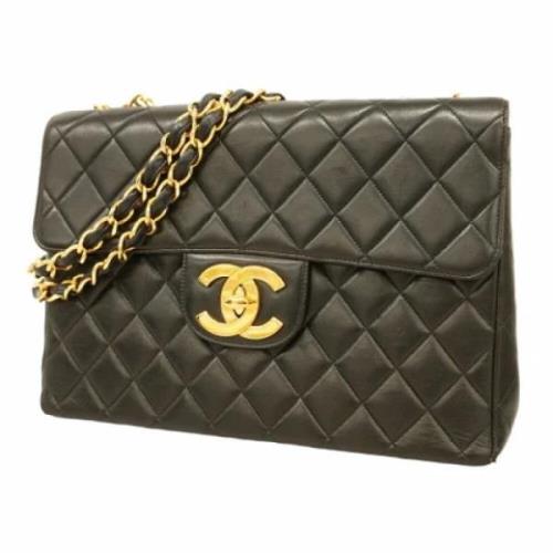 Chanel Vintage Pre-owned Laeder chanel-vskor Black, Dam