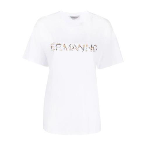 Ermanno Scervino T-Shirts White, Dam