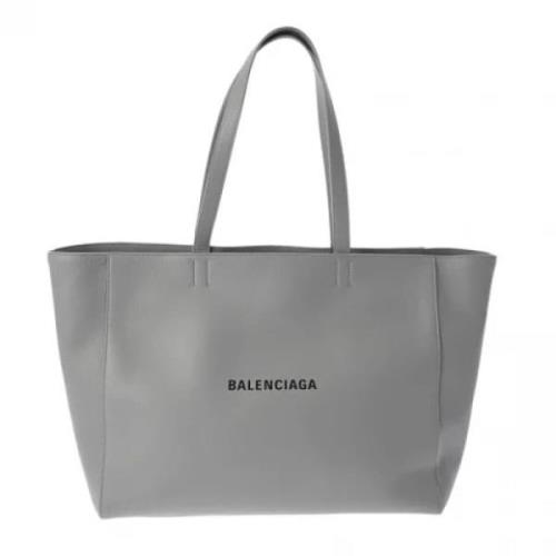 Balenciaga Vintage Pre-owned Laeder balenciaga-vskor Gray, Dam