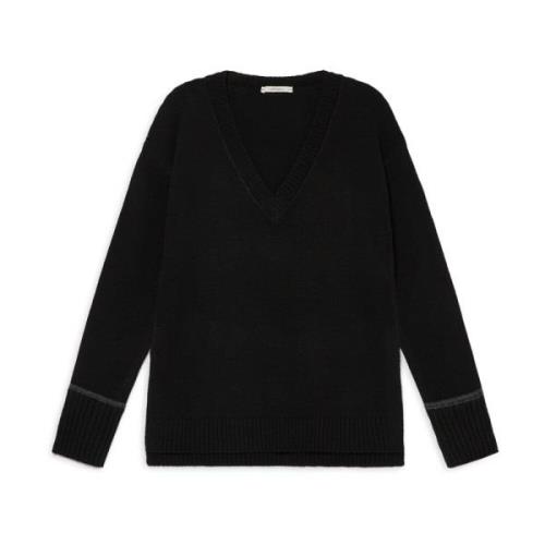 Maliparmi Sweater Black, Dam