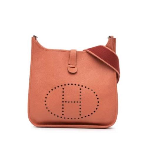 Hermès Vintage Pre-owned Laeder crossbodyvskor Pink, Dam