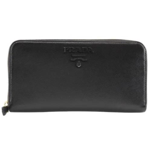 Prada Vintage Pre-owned Tyg plnbcker Black, Dam