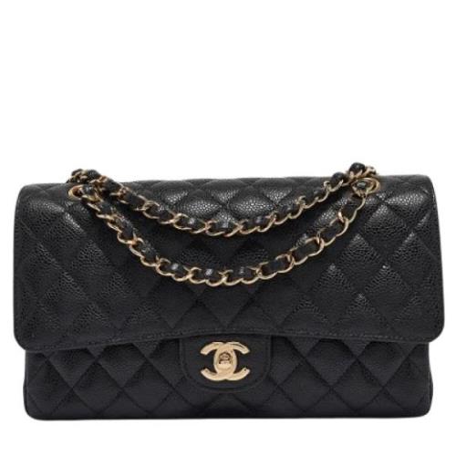 Chanel Vintage Pre-owned Laeder chanel-vskor Black, Dam