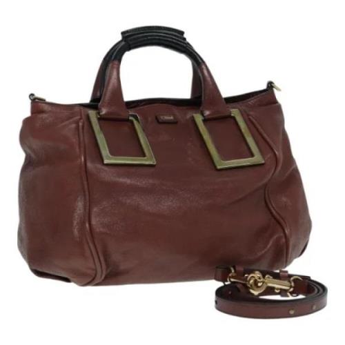 Chloé Pre-owned Pre-owned Laeder handvskor Brown, Dam