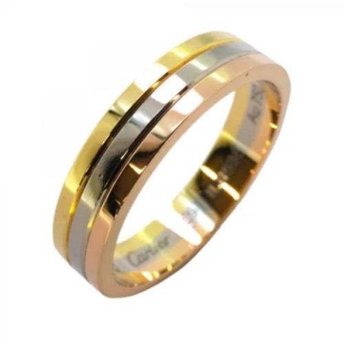 Cartier Vintage Pre-owned Roseguld ringar Yellow, Herr