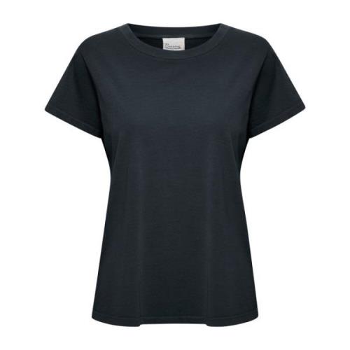 My Essential Wardrobe Essentiell Svart Tee med Korta ärmar Black, Dam