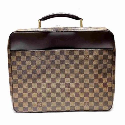 Louis Vuitton Vintage Pre-owned Canvas handvskor Brown, Herr