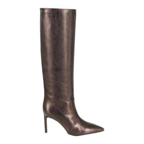 Bettina Vermillon High Boots Brown, Dam