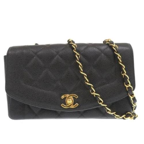 Chanel Vintage Pre-owned Laeder chanel-vskor Black, Dam