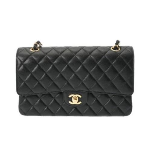 Chanel Vintage Pre-owned Laeder chanel-vskor Black, Dam