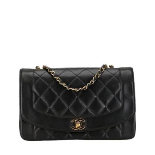 Chanel Vintage Pre-owned Laeder chanel-vskor Black, Dam