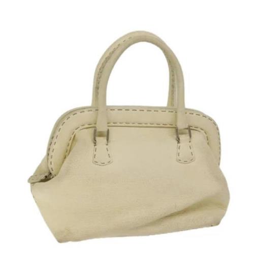 Fendi Vintage Pre-owned Canvas fendi-vskor Beige, Dam