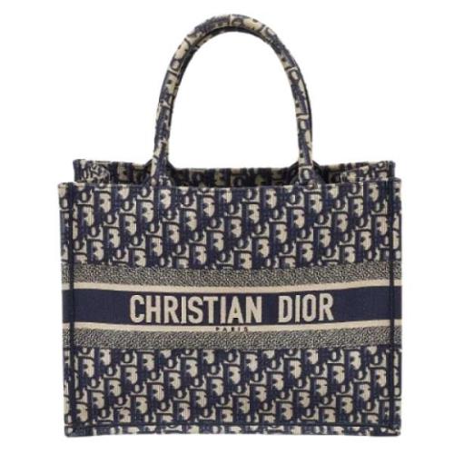 Dior Vintage Pre-owned Canvas dior-vskor Blue, Dam