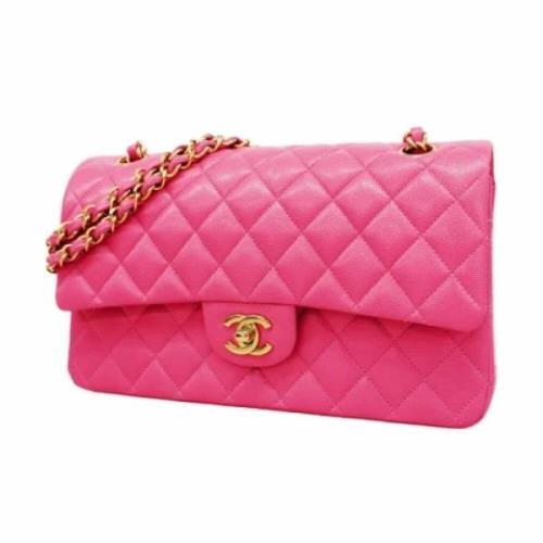 Chanel Vintage Pre-owned Laeder chanel-vskor Pink, Dam