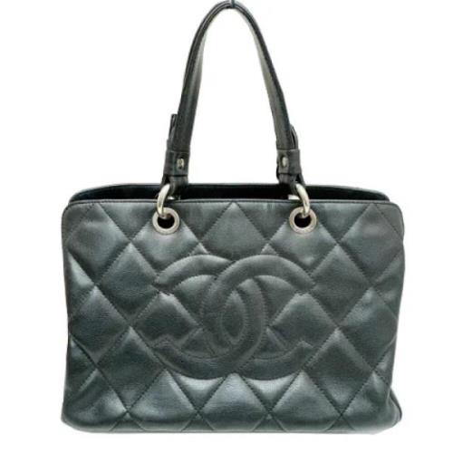 Chanel Vintage Pre-owned Laeder chanel-vskor Black, Dam