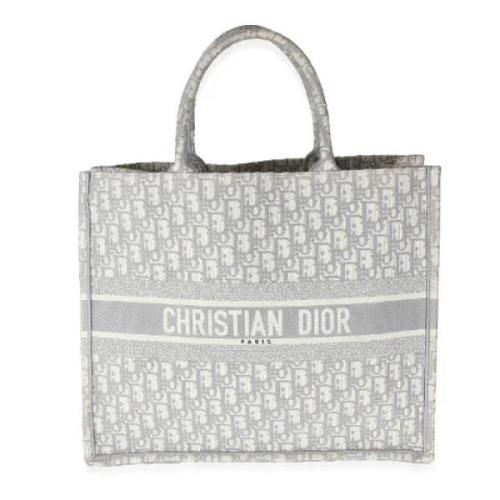 Dior Vintage Pre-owned Canvas dior-vskor Gray, Dam