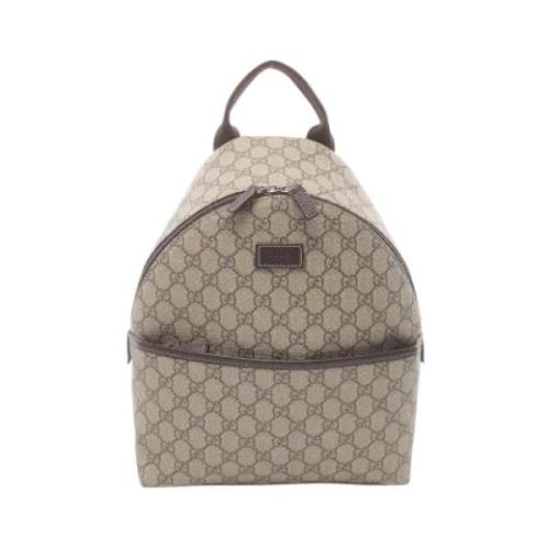 Gucci Vintage Pre-owned Laeder gucci-vskor Beige, Dam