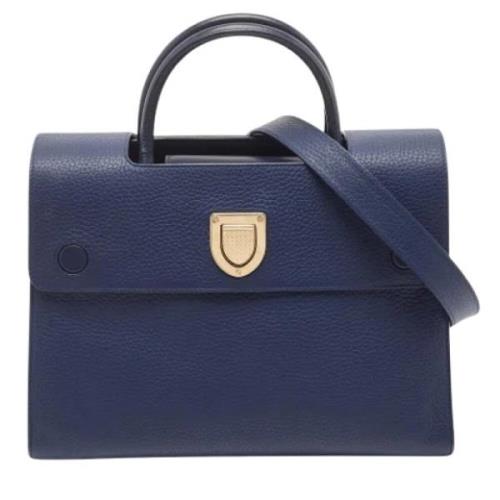 Dior Vintage Pre-owned Laeder dior-vskor Blue, Dam