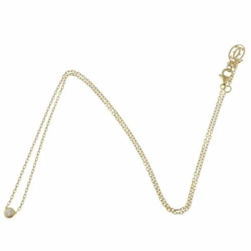 Cartier Vintage Pre-owned Guld halsband Yellow, Dam