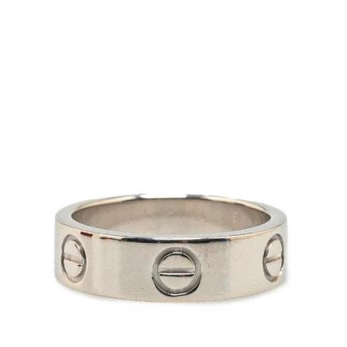 Cartier Vintage Pre-owned Metall ringar Gray, Dam