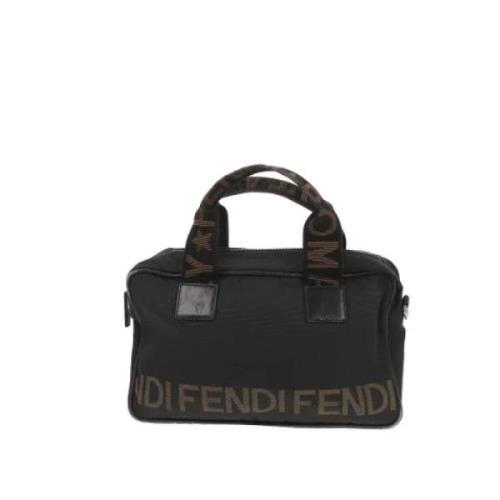 Fendi Vintage Pre-owned Laeder fendi-vskor Black, Dam