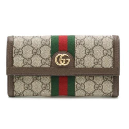 Gucci Vintage Pre-owned Canvas plnbcker Brown, Dam