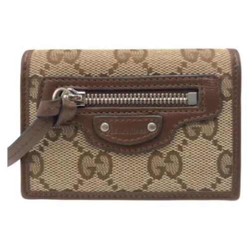 Gucci Vintage Pre-owned Canvas plnbcker Brown, Dam