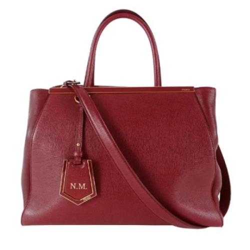 Fendi Vintage Pre-owned Laeder fendi-vskor Red, Dam