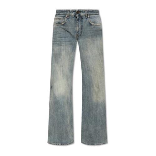 Balenciaga Jeans med vintageeffekt Blue, Dam