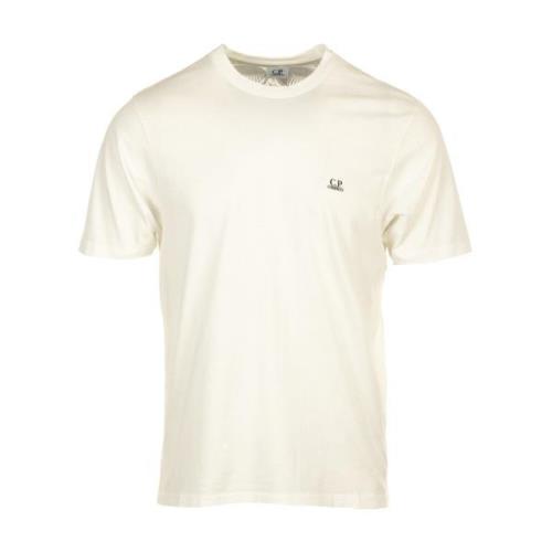 C.p. Company Jersey Back Goggle T-Shirt White, Herr