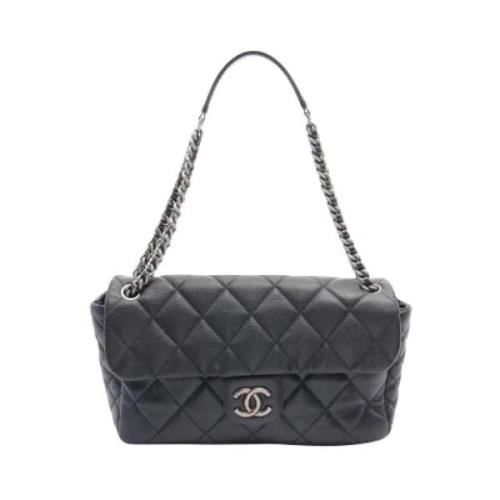 Chanel Vintage Pre-owned Laeder chanel-vskor Black, Dam