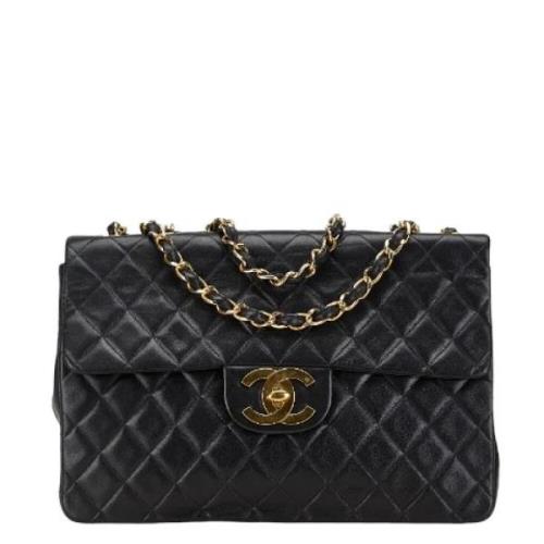 Chanel Vintage Pre-owned Laeder chanel-vskor Black, Dam