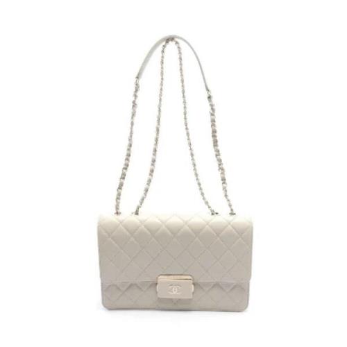 Chanel Vintage Pre-owned Laeder chanel-vskor Beige, Dam