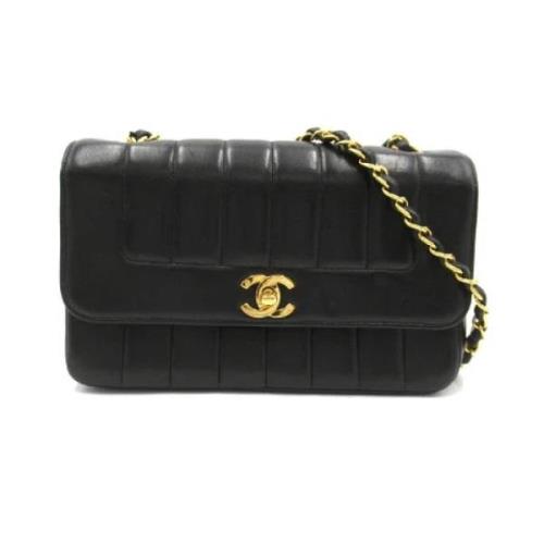 Chanel Vintage Pre-owned Laeder chanel-vskor Black, Dam